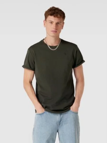 T-shirt z bawełny ekologicznej model ‘Lash’ G-star Raw
