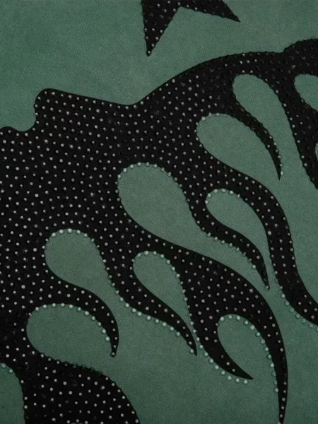 Tricou Hellstar cu imagine verde