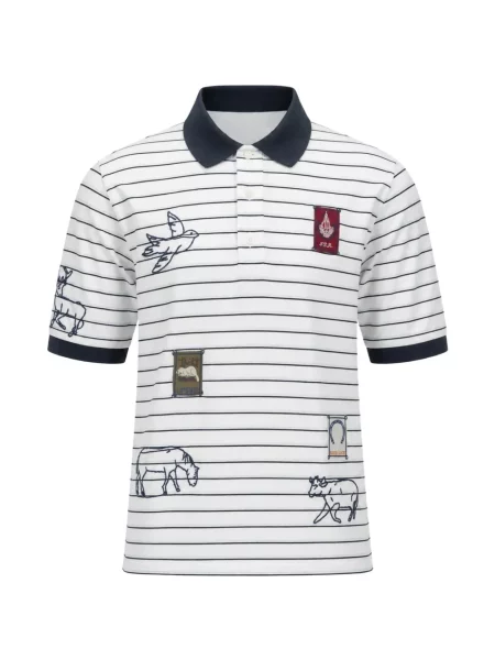 Tricou polo Sea alb