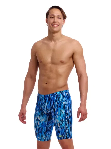 Spodenki do pływania Jammery Funky Trunks Wing Streak niebieskie