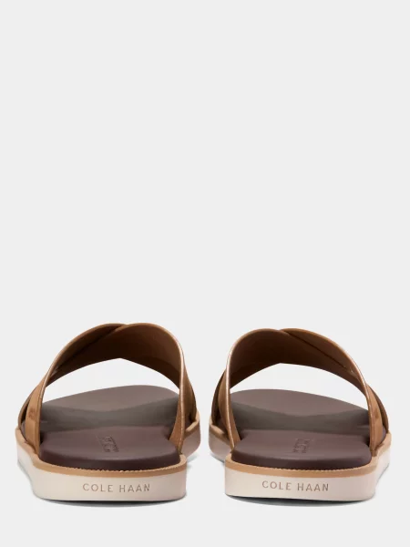 Кожаные шлепанцы Cole Haan коричневые