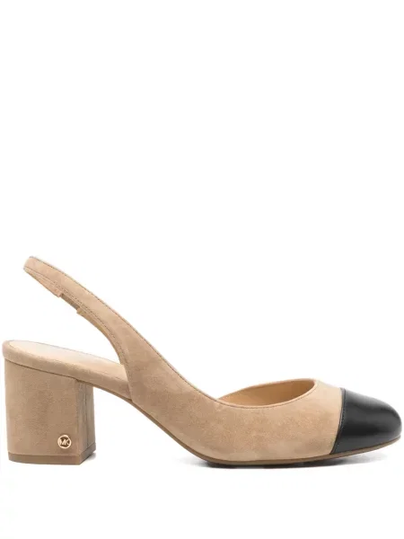 Balerini Michael Michael Kors din piele slingback negru