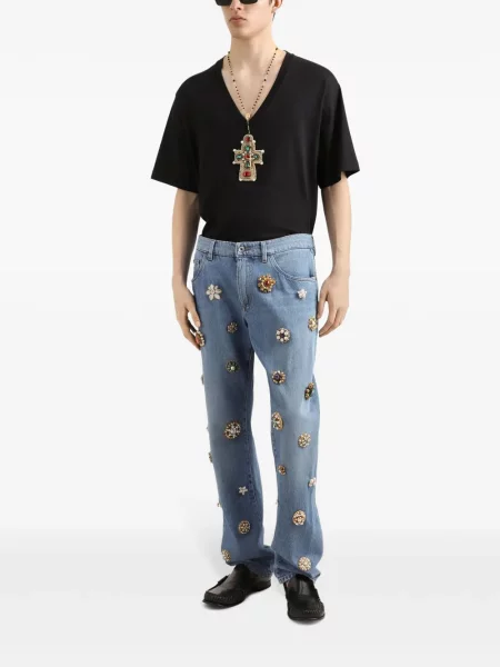 Μπλούζα Dolce & Gabbana μαύρο