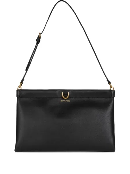 Geantă plic Etro din piele negru