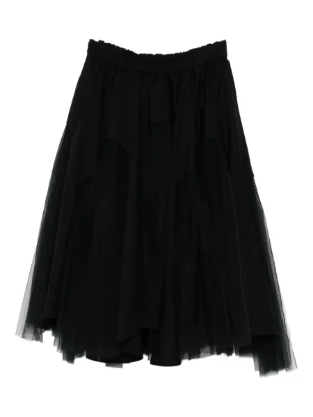 Fustă Noir Kei Ninomiya din tul negru