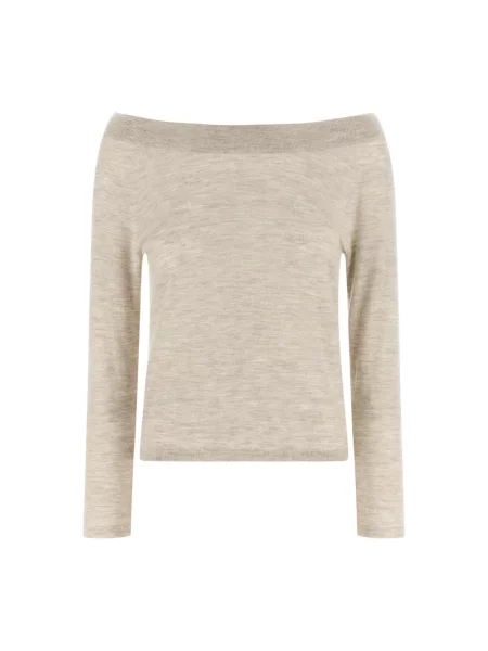 Lekki sweter Max Mara beżowy