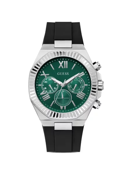Ceas Guess cu autograf verde