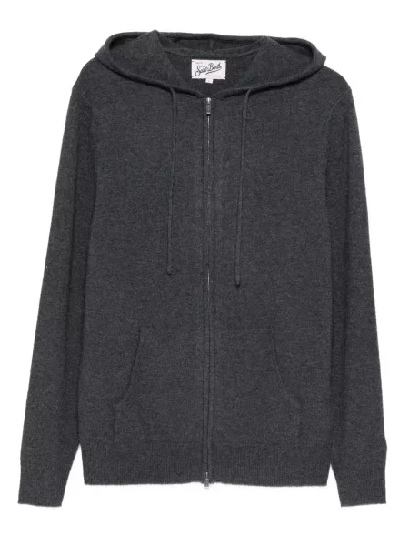 Cardigan Mc2 Saint Barth cu glugă gri