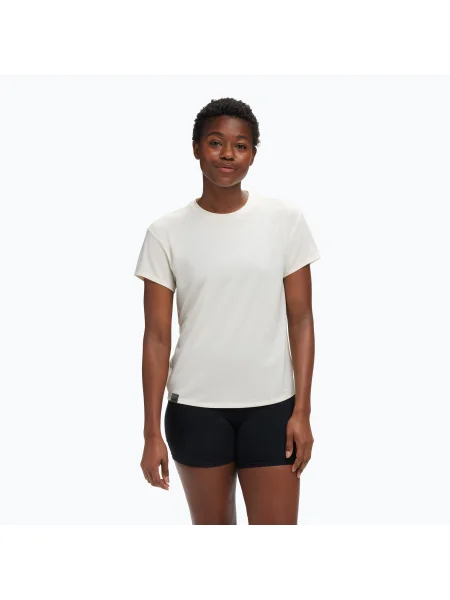 Tricou de alergare pentru femei HOKA Essential Tee eggnog