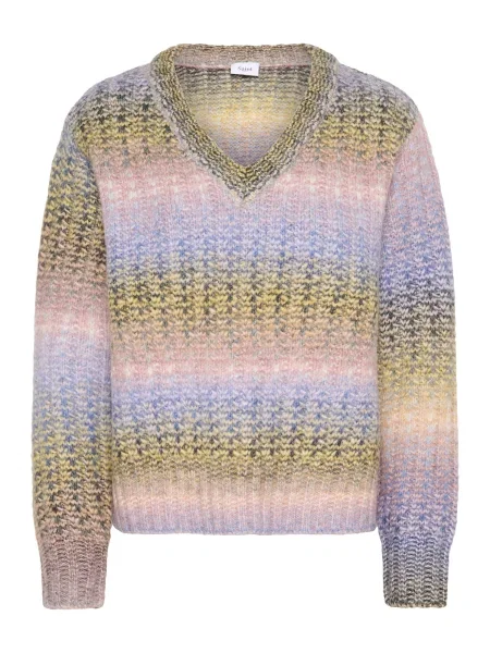 SAINT TROPEZ Pulover svetlo / rjava / rumena / roza modra