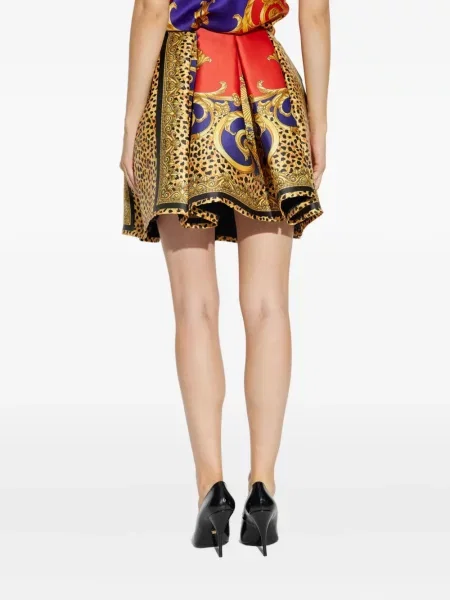 Fusta mini Versace galben