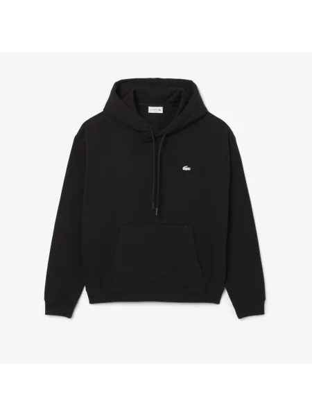Lacoste Bluza Polarowa Z Krokodylem Diamanté czarny