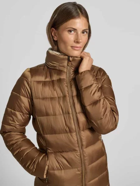 Płaszcz pikowany z odpinanym kapturem model CLELIA' Save The Duck