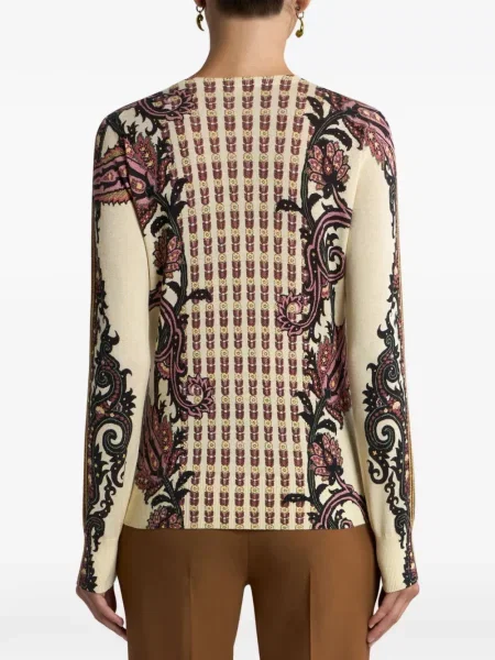 Cardigan Etro cu model paisley