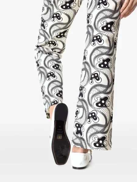 Balerini Dorothee Schumacher cu cataramă alb