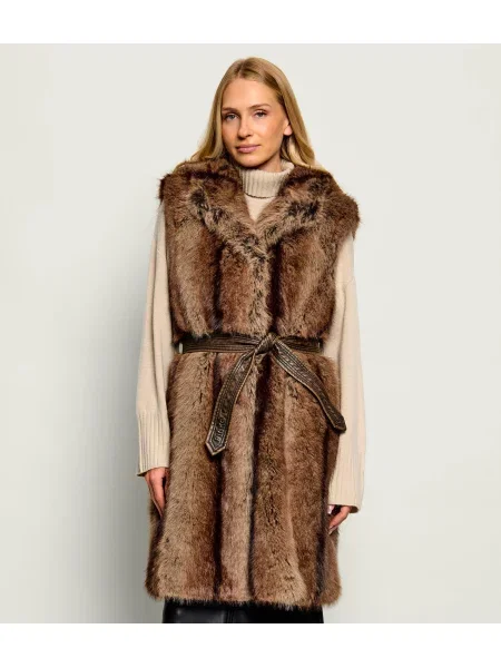Pinko Vestă Galeris Gilet maro