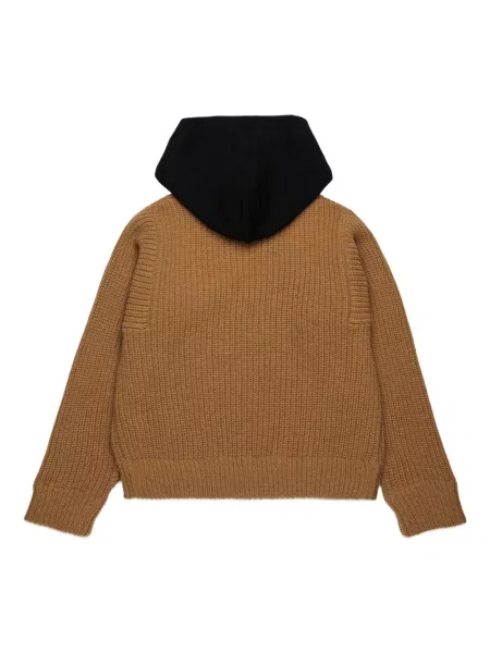 Bluza z kapturem dziecięca N°21 brązowa