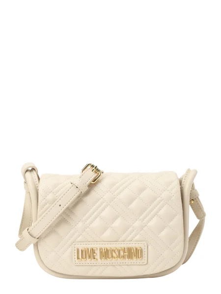 Ročna torba LOVE MOSCHINO bež