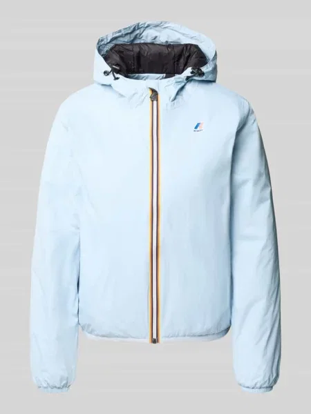 Kurtka o kroju regular fit z nadrukiem z logo model CLAUDETTE' K-way