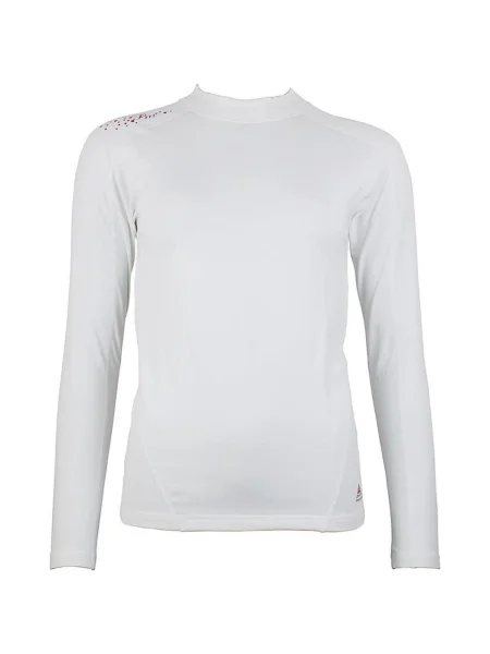 Tricou mânecă lungă Peak Mountain alb