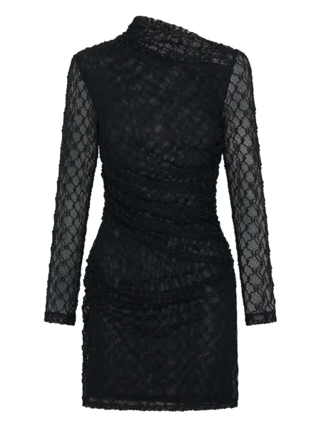 Rochie maxi Nicholas lungă de costum negru