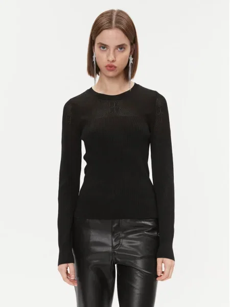 DKNY Пуловер черен