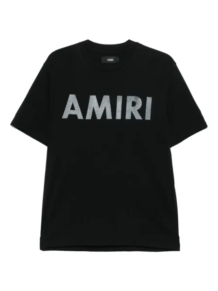 Tricou Amiri cu imagine negru
