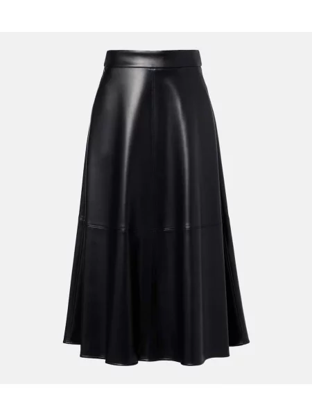 Fustă midi 's Max Mara din jerseu până la genunchi negru