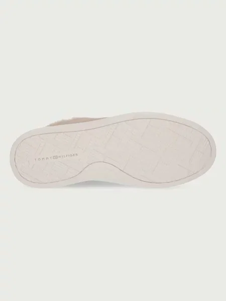 Tommy Hilfiger TH CHIC CUPSOLE WL маратонки дамски от велур бежово