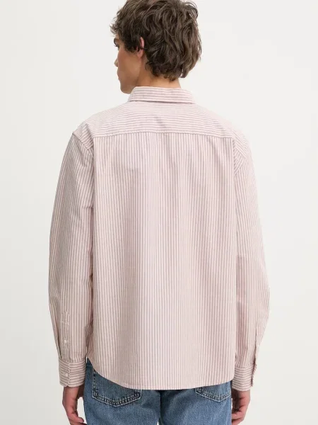 Košile Levi's AUTHENTIC BUTTON DOWN růžová
