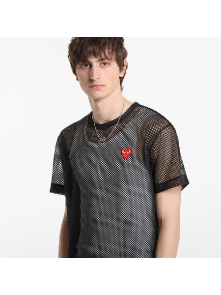 Футболка Comme Des Garcons Play чорна