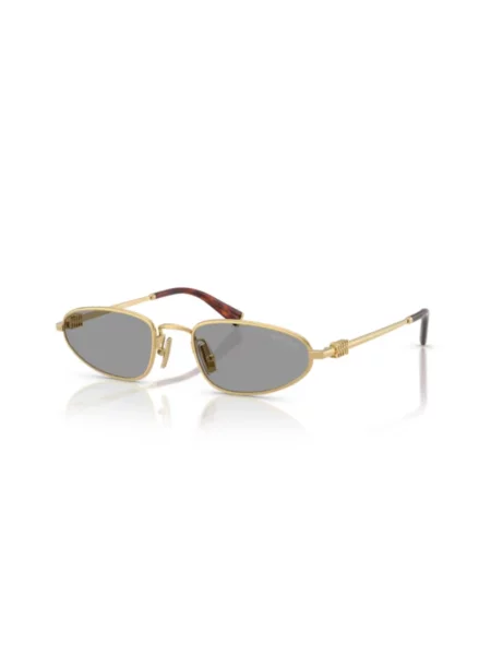 Miu Miu Okulary Przeciwsłoneczne Mu gold szare