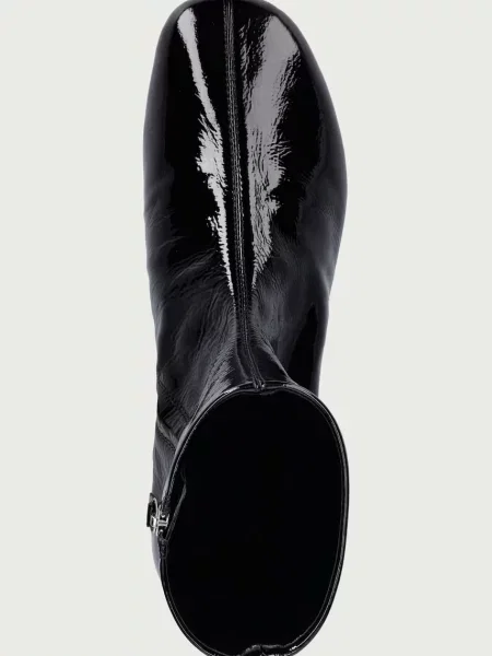 Souliers Martinez bokacsizma női bőr MOLLI fekete