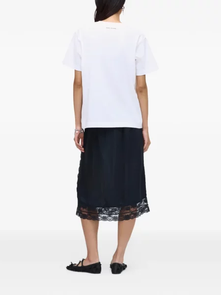 Tricou Marc Jacobs cu imagine alb