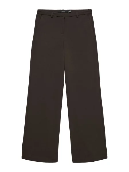 VERO MODA Pantaloni VMZAMIRA închis maro