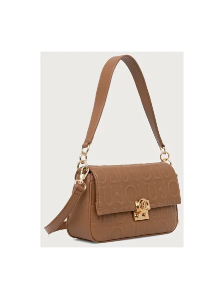 Liu Jo torebka crossbody z imitacji skóry brązowa