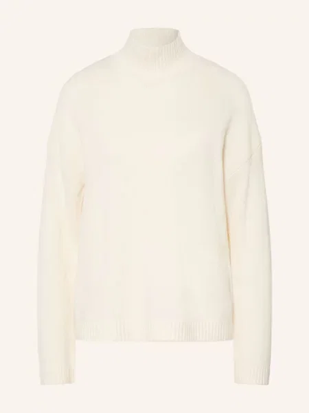 Selected Sweter Z Dodatkiem Kaszmiru weiss