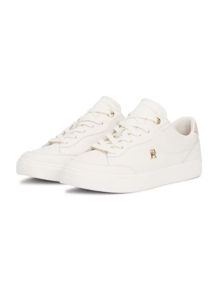 Sneakerși Tommy Hilfiger alb
