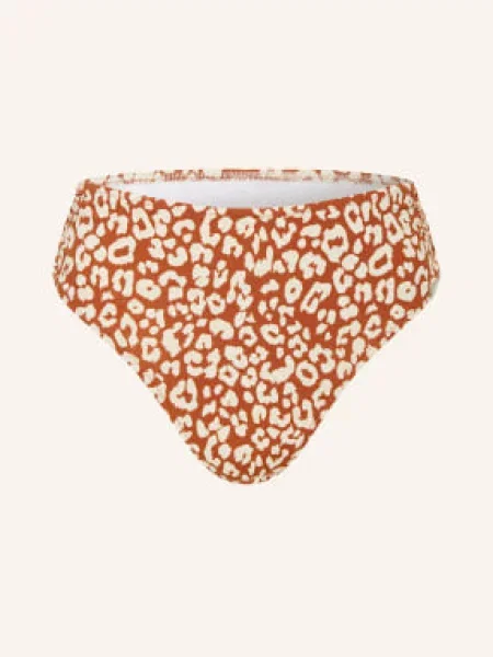 Lidea Základní Bikiny Gilded Wild S Třpytivou Nití koňaková / krémová