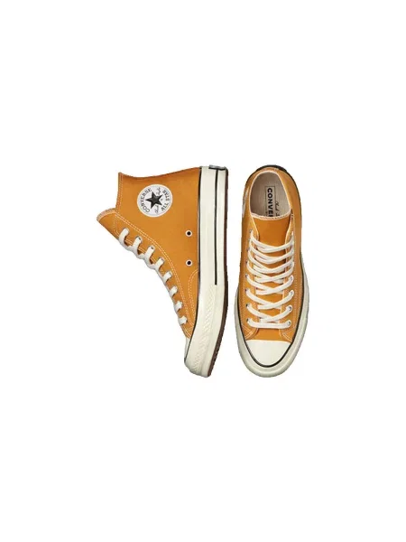 Členkové topánky Converse žltá