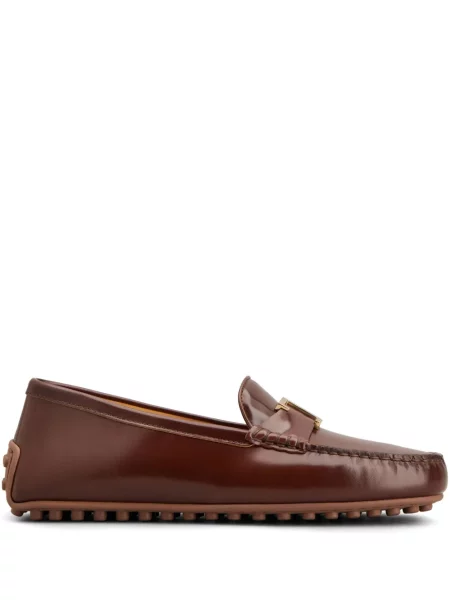 Pantofi loafer Tod's din piele maro