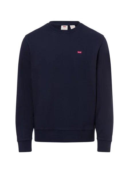Levi's bluza nierozpinana Mężczyźni dresowy jednolity XL niebieski