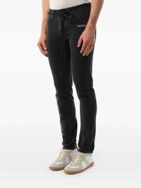 Blugi Off-white alb