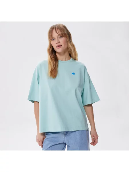 Lacoste футболка блакитна