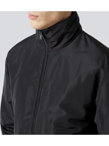 Tafta geacă Saint Laurent negru