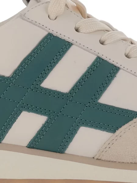 Sneakerși Hogan cu șireturi din piele