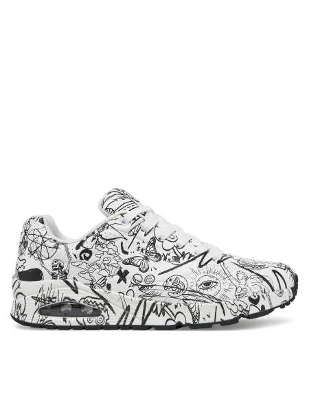 Sneakers Skechers alb