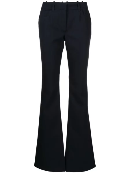 Pantaloni Off-white de lână alb
