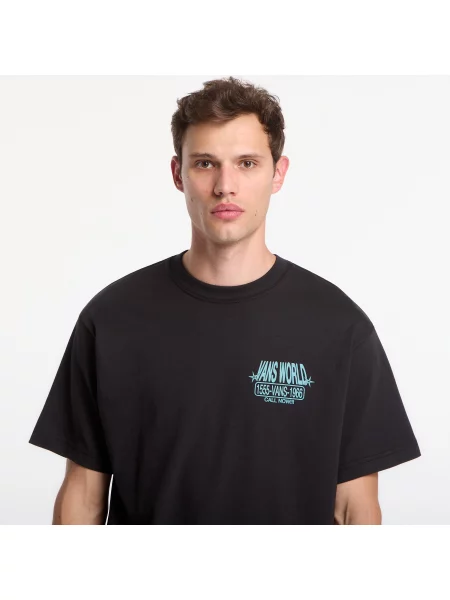 Тениска Vans World Intl SS Tee Black XXL черно