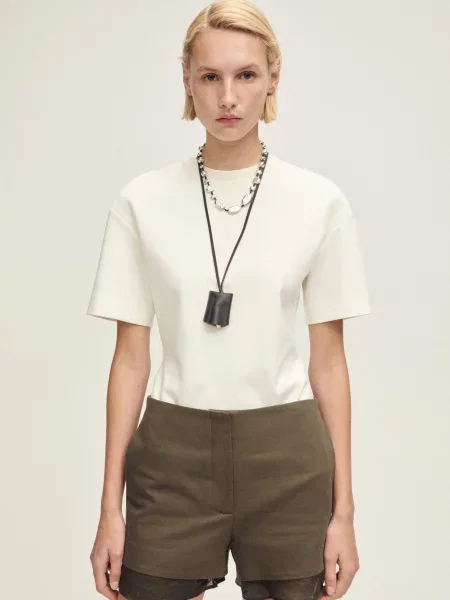 Шорти MANGO коричневий